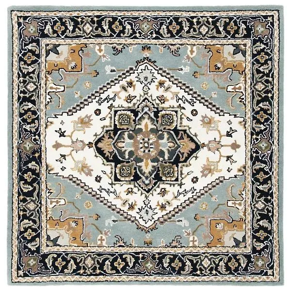 Heritage Row Heriz Medallion Area Rug