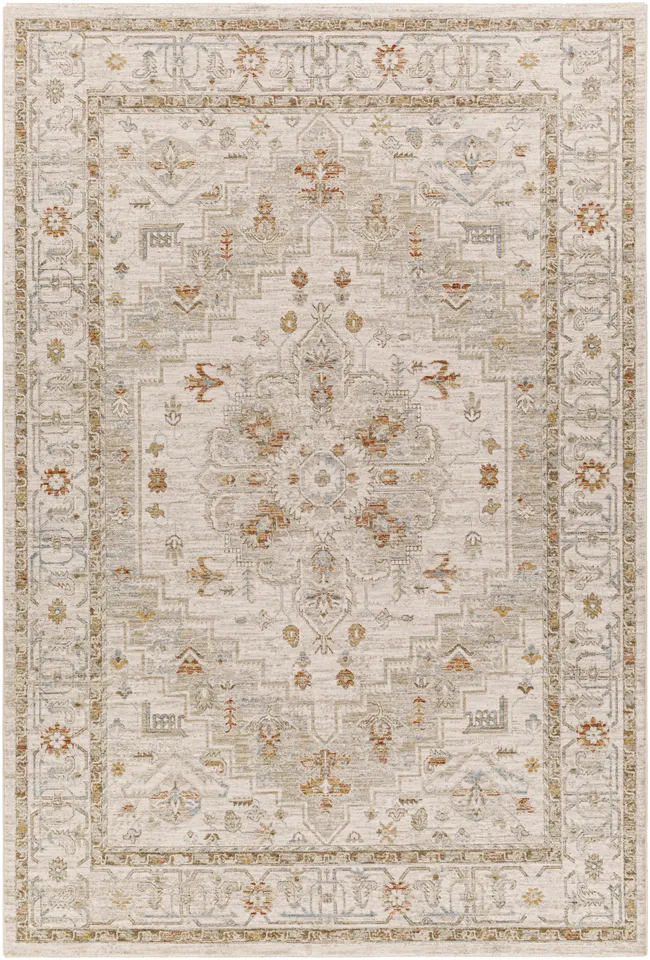 Avant Garde Beige Indoor 10' x 13'11" Machine Woven Rug