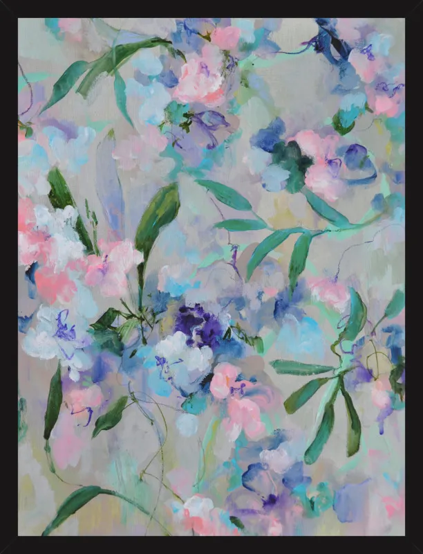 Arrangement in Blue and Lilac by Sonal Nathwani for Artfully Walls