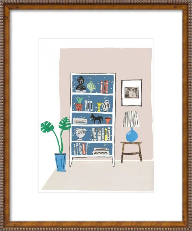 Shelfie by Danielle Kroll for Artfully Walls