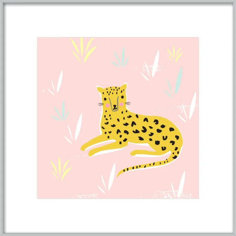 Little Amur Leopard by Lizzie Mackay for Artfully Walls