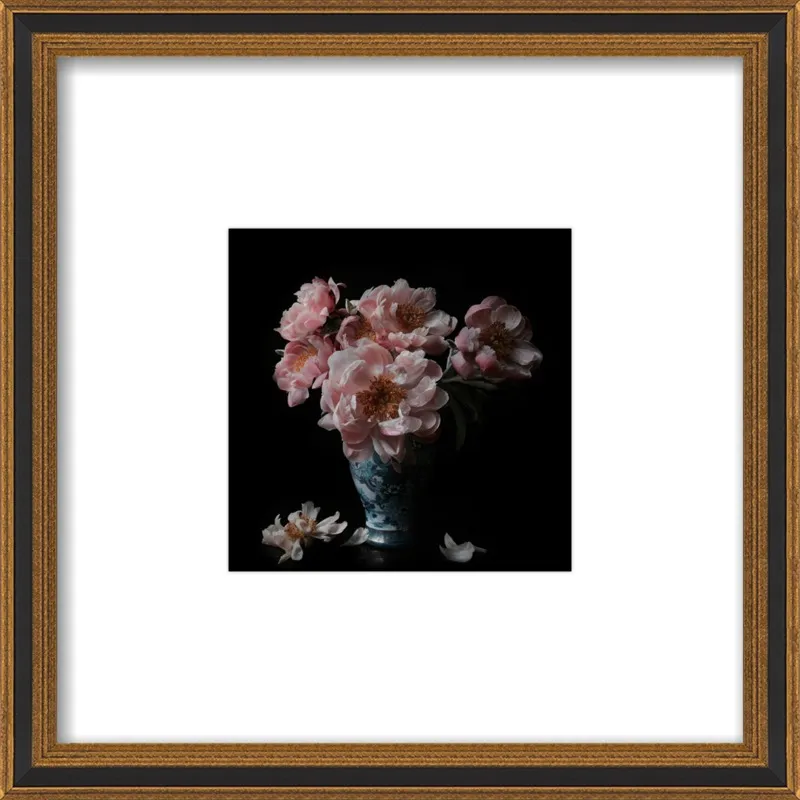 Pink Peonies  by Lucy Snowe for Artfully Walls