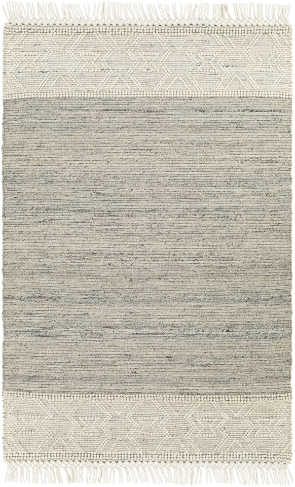 Lucia Beige Indoor 27" x 45" Handmade Rug