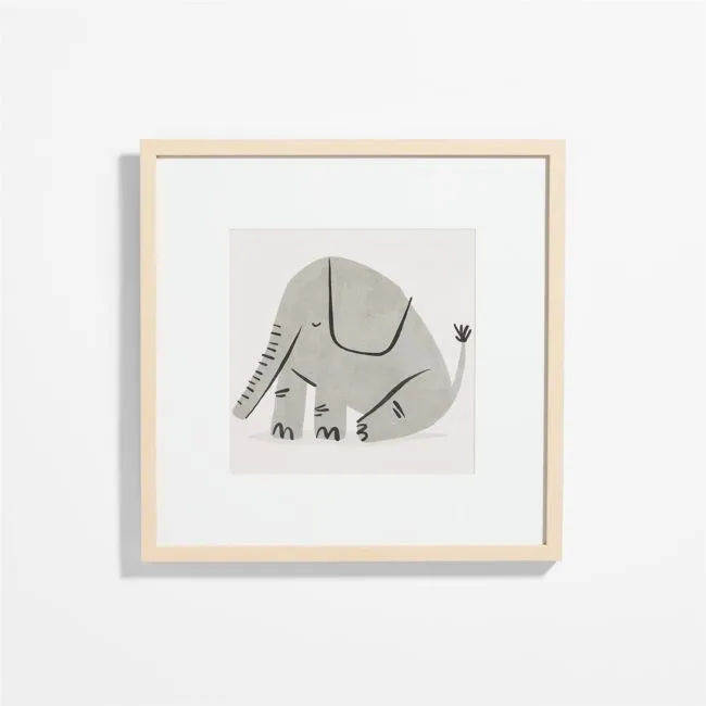 Elephant Framed Wall Art Print