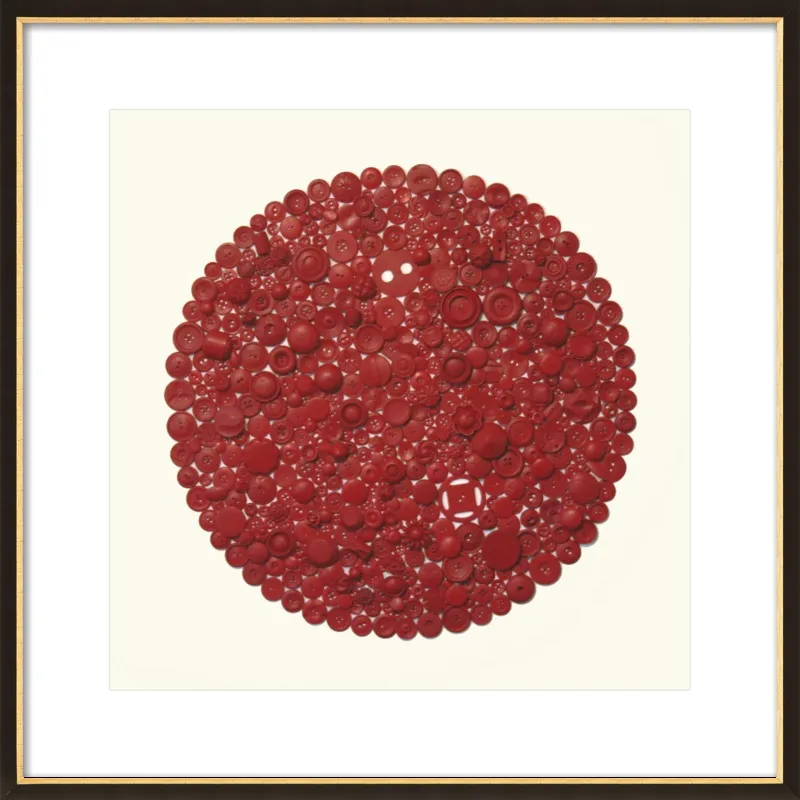 Red Target by Emeline Tate for Artfully Walls