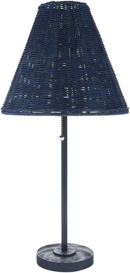 Sirocco  Painted 23"H x 11"W x 11"D Accent Table Lamp