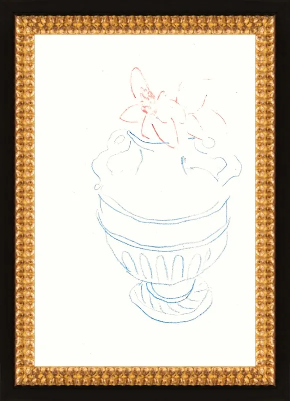 Sevres vase by Shanti Shea An for Artfully Walls