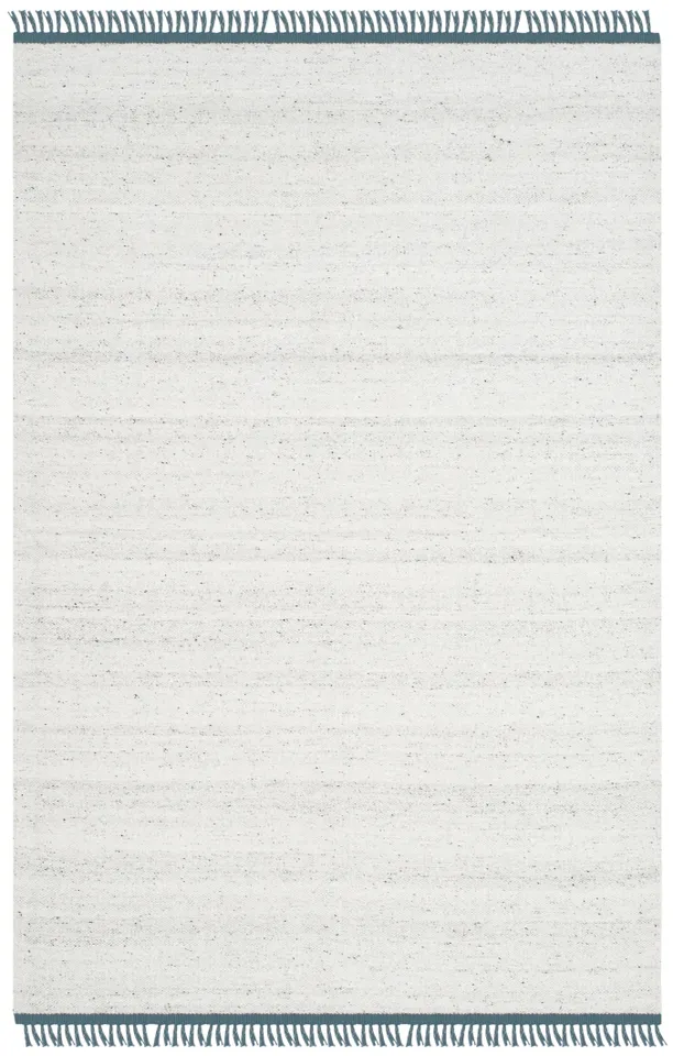Arlo Home Hand Woven Area Rug, KLM110A, Ivory/Grey,  4' X 6'
