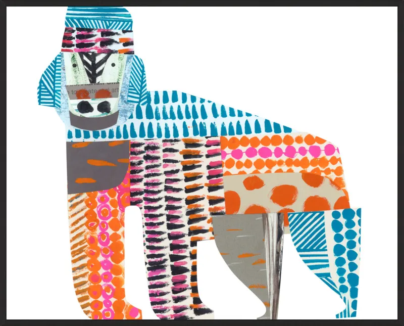 gorilla by Clare Youngs for Artfully Walls