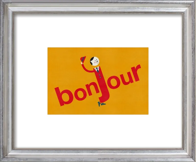 Bonjour by Blanca Gómez for Artfully Walls