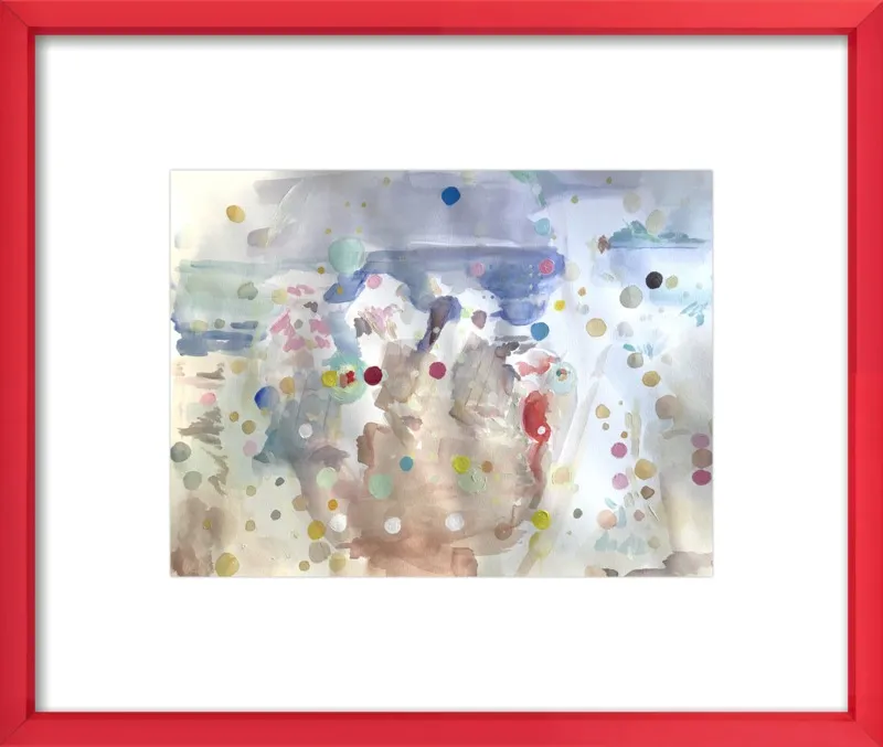 Beach scene (from memory)  by Hannah Dean for Artfully Walls