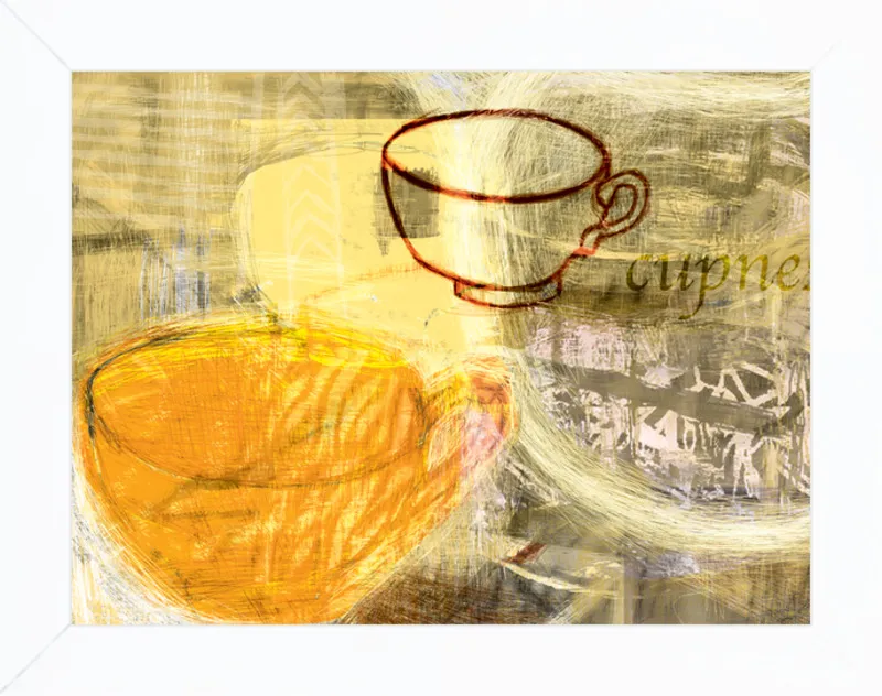 Still Life with Cups by Carmel Kushnir for Artfully Walls