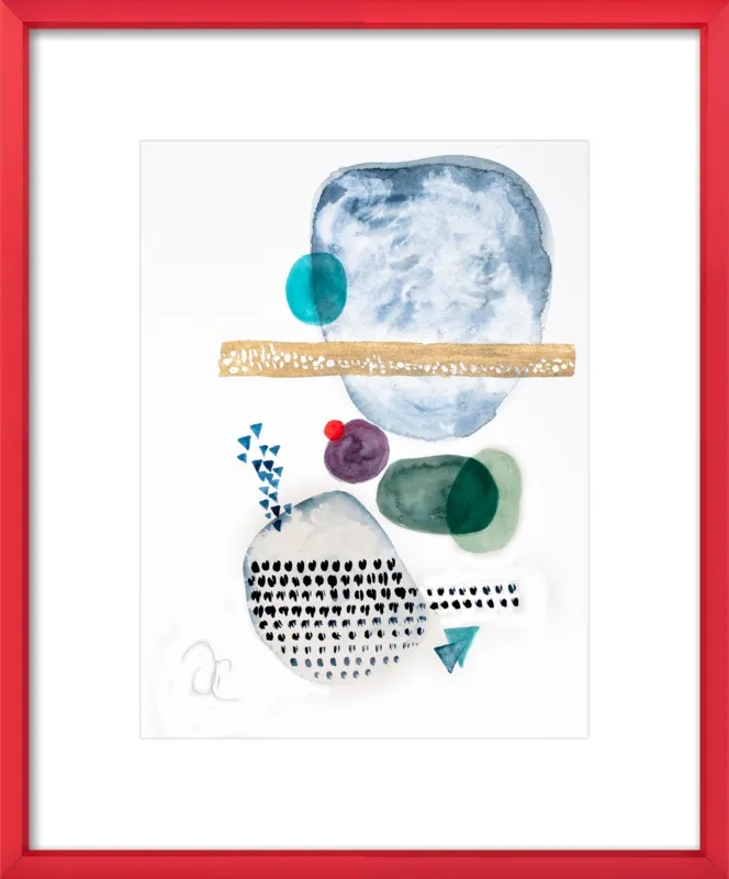 Under the sea by Victoria Gonzalez for Artfully Walls