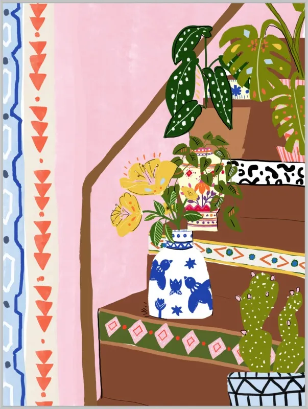 Bohemian Tiles by Alja Horvat for Artfully Walls
