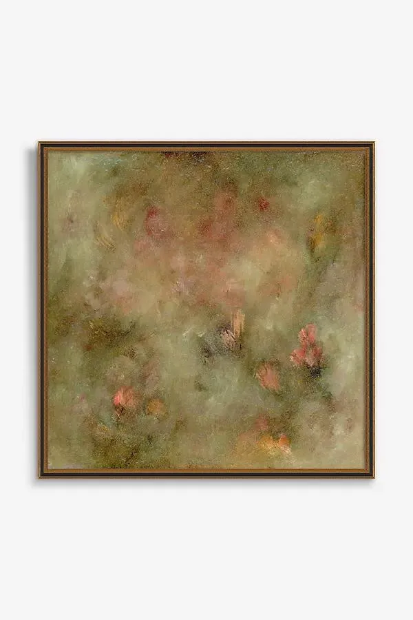 Abstract Floral Field Wall Art