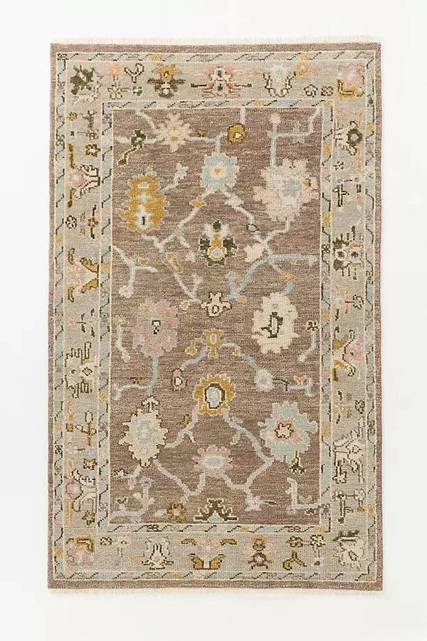 Quinn Hand-Knotted Wool Persian-Inspired Rug