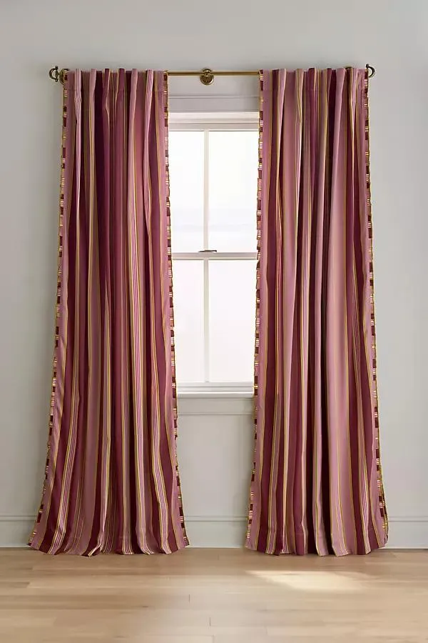 Juliette Yarn-Dyed Cotton Striped Curtain