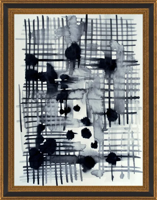 crosshatch by Kelly Witmer for Artfully Walls