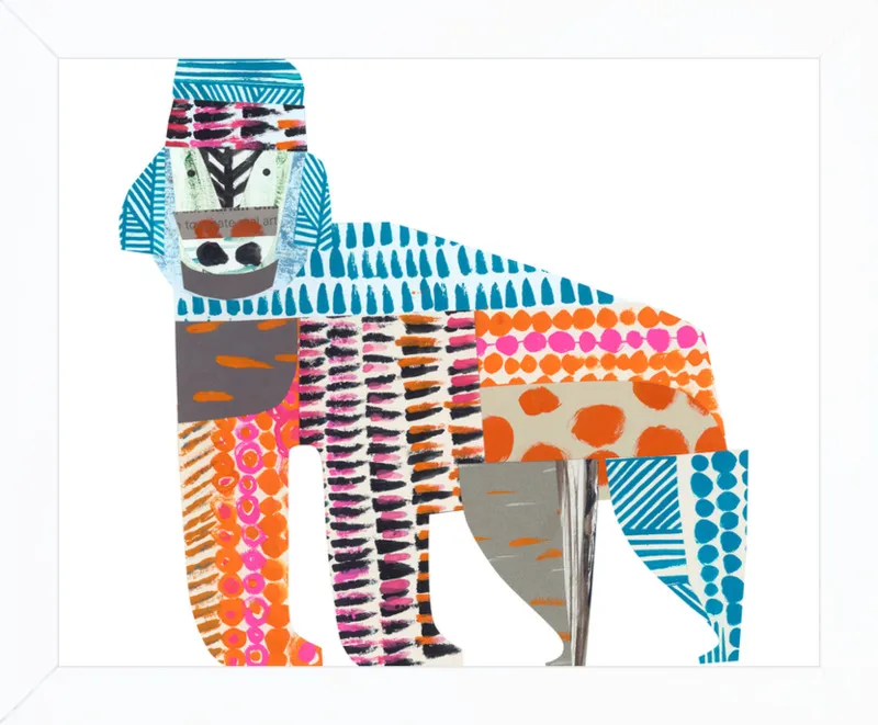 gorilla by Clare Youngs for Artfully Walls