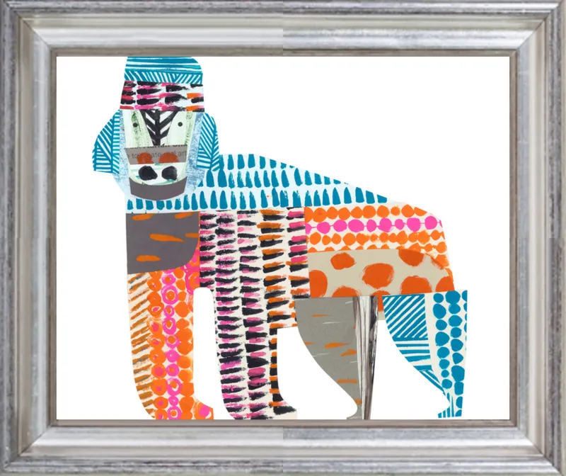 gorilla by Clare Youngs for Artfully Walls