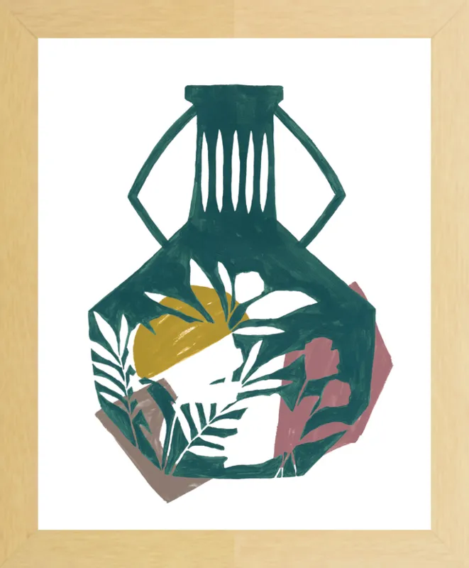 Vase Shapes by Cece Merkle for Artfully Walls