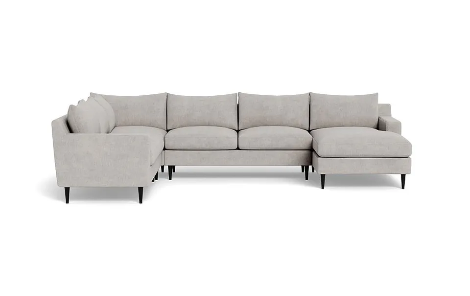 Sloan 4-Piece Corner Sectional Sofa with Right Chaise