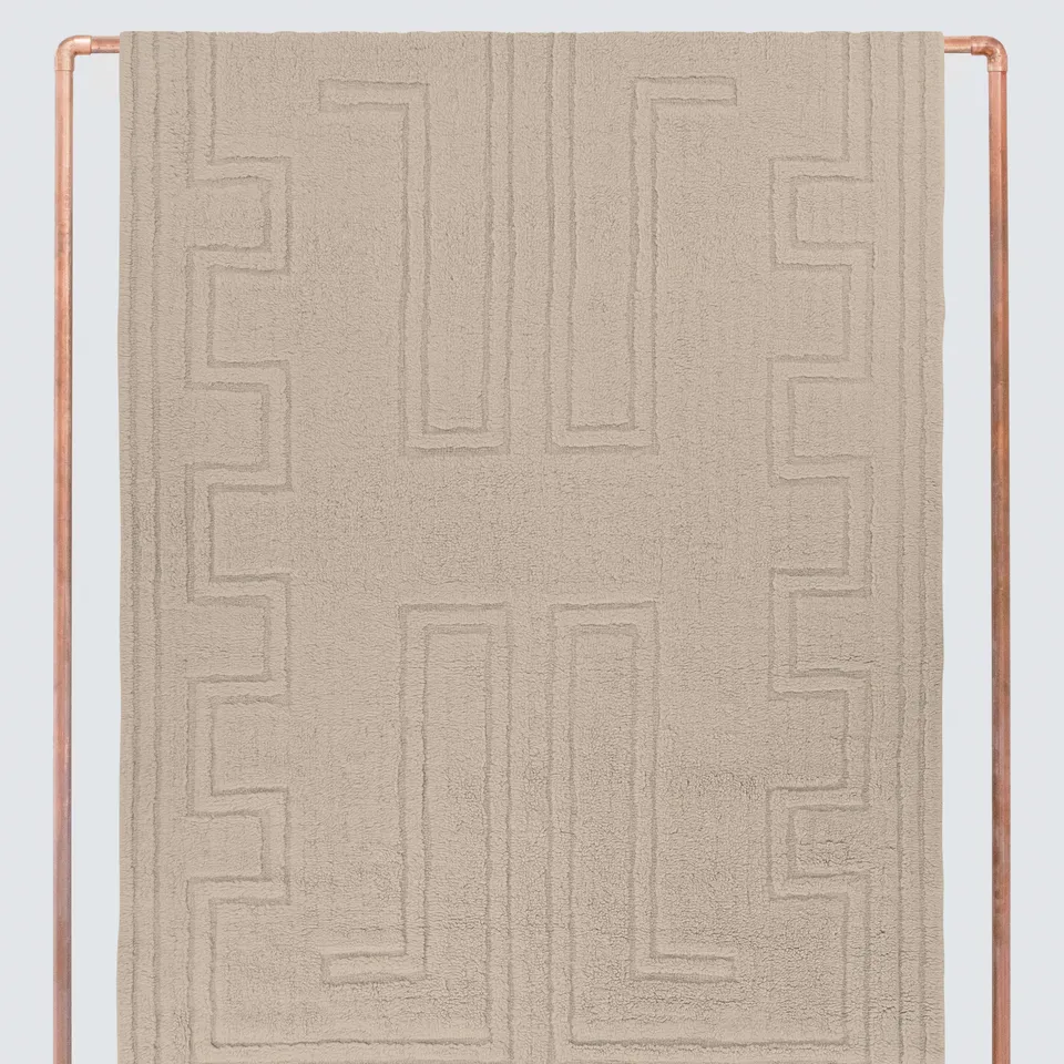 The Citizenry Padma Washable Area Rug | 6'x9' | Sand