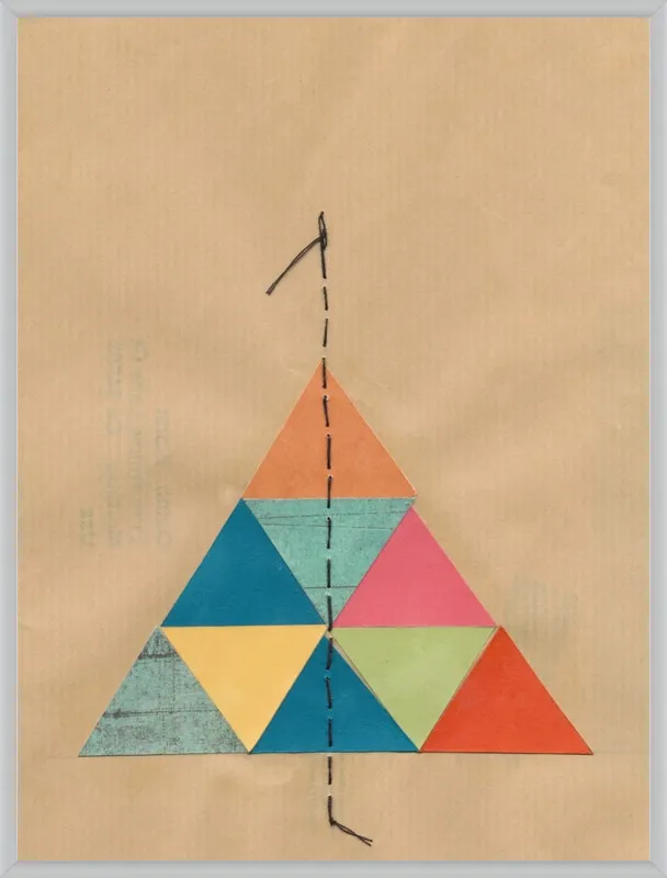 Pyramid Series 1 by Jan Weiss for Artfully Walls