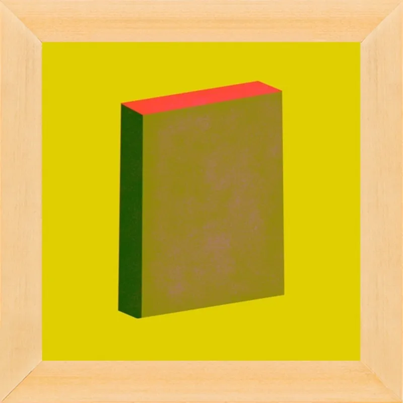 Color Books 4, Olive, Forest, Hot Red & Pear Green by Jessica Poundstone for Artfully Walls