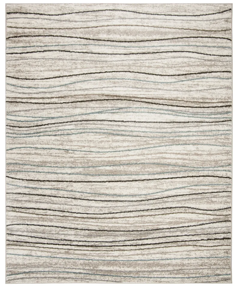 Arlo Home Woven Area Rug, AMS111A, Cream/Beige,  9' X 12'