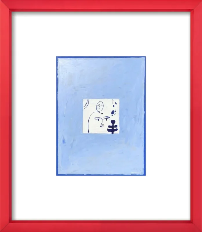 The Blues by Virginia Chamlee for Artfully Walls