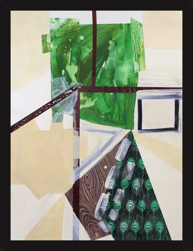 Abstract Study (trail map) by Pamela Staker for Artfully Walls
