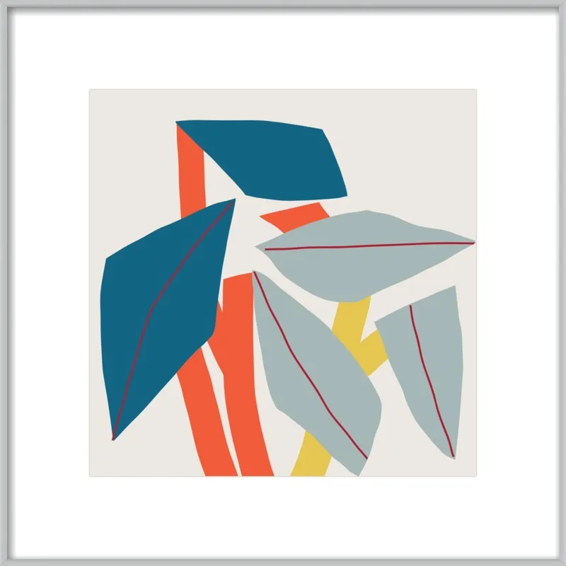 Colourful leaves by Jessica Nielsen for Artfully Walls