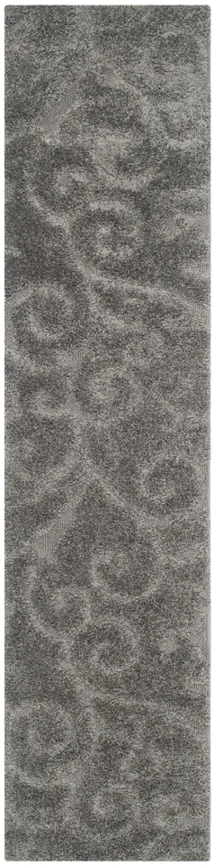 Arlo Home Woven Area Rug, SG455-8013, Grey,  2' 3" X 11'