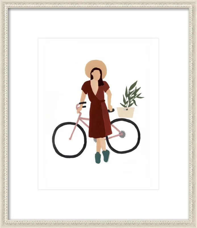Biking Beauty by Taylor Ann for Artfully Walls