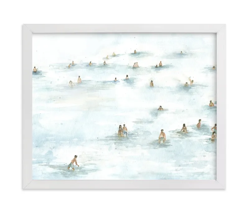 on The Beach Limited Edition Fine Art Print