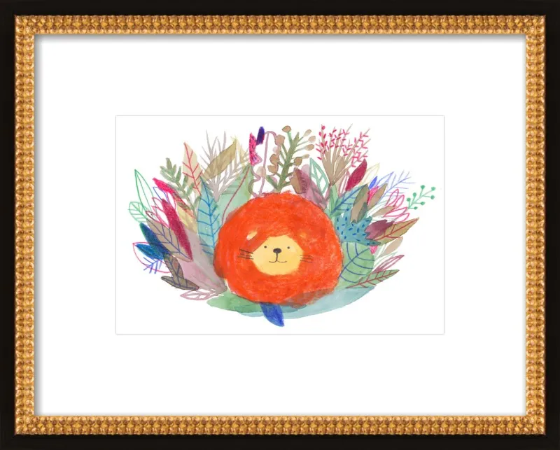 Lion by Marion Barraud for Artfully Walls