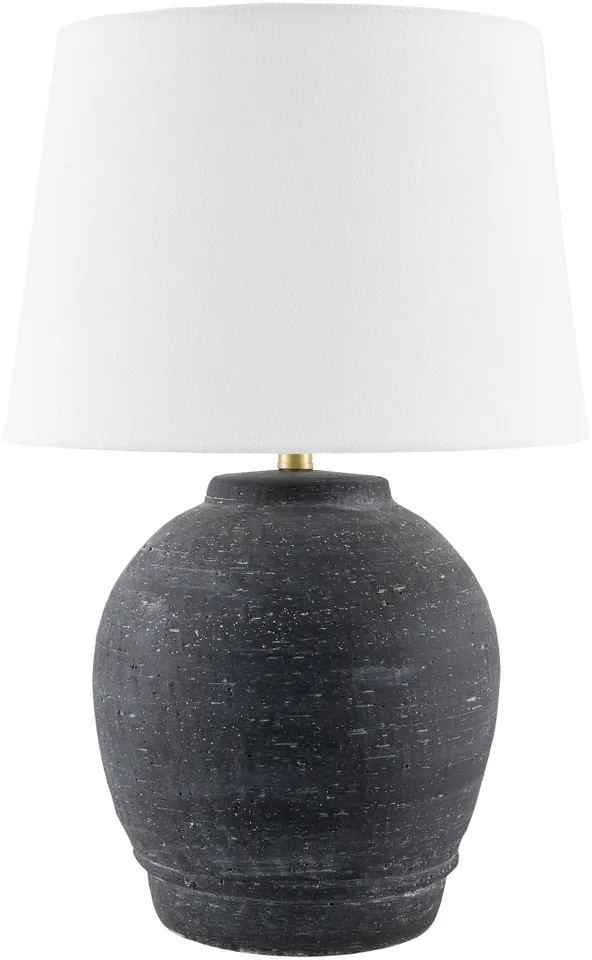 Uluru  Hand Painted 26"H x 18"W x 18"D Accent Table Lamp