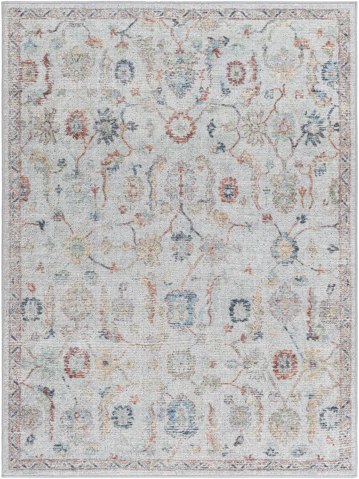 Calhoun Gray Indoor 8'10" x 11'10" Machine Woven Rug