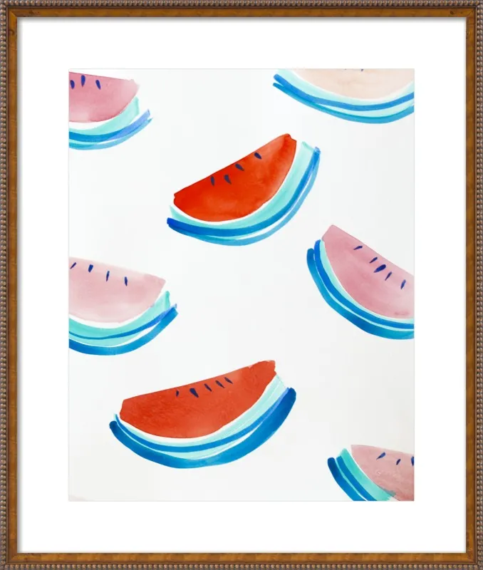 Watermelon by Britt Bass Turner for Artfully Walls