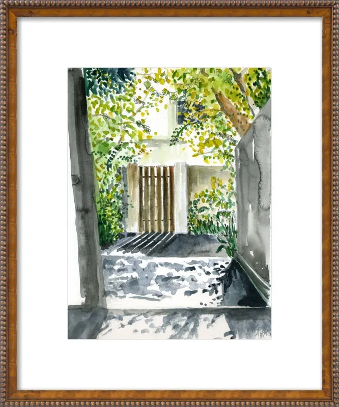 Garden Gate by Miri Eshet for Artfully Walls