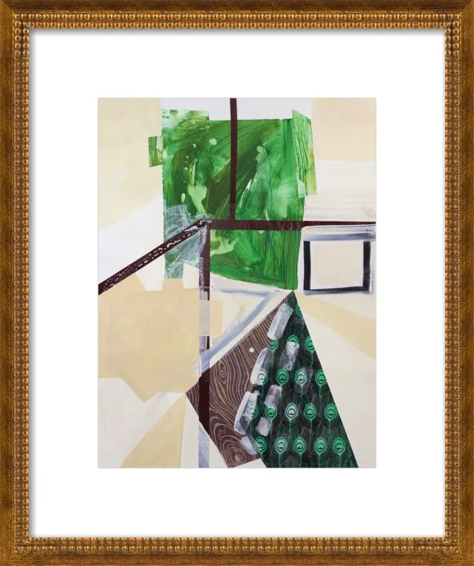 Abstract Study (trail map) by Pamela Staker for Artfully Walls