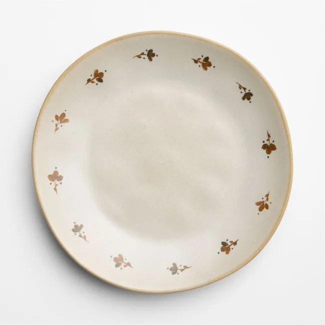 Marin Botanical Natural Stoneware Dinner Plate