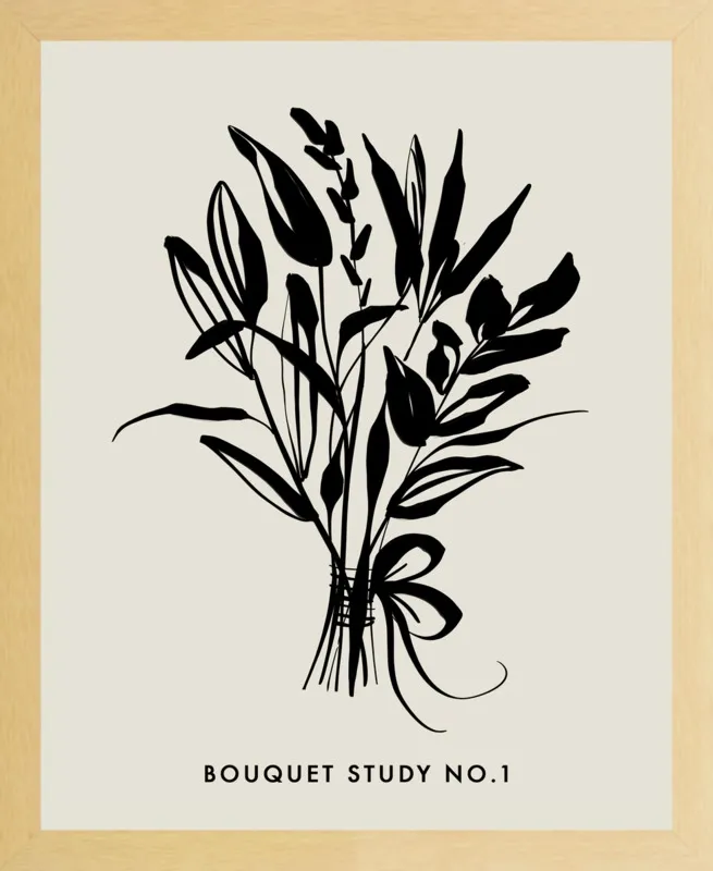 Bouquet Study No. 1  by Nancy Noreth for Artfully Walls
