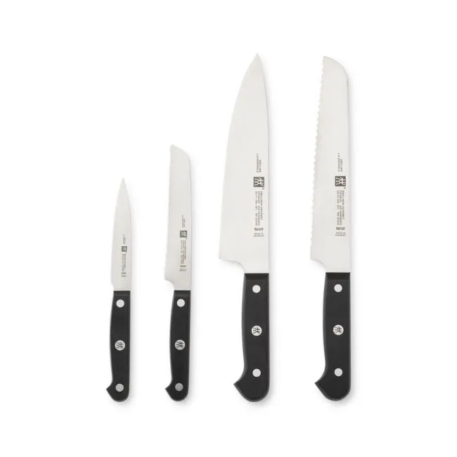 ZWILLING ® Gourmet 5-Piece White Canister Knife Set