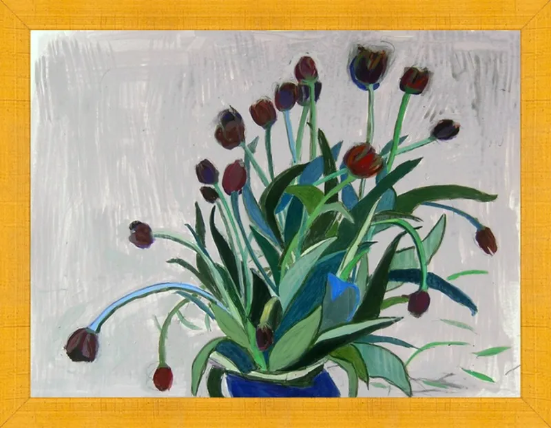 queen of the night tulip by Liz Innvar for Artfully Walls