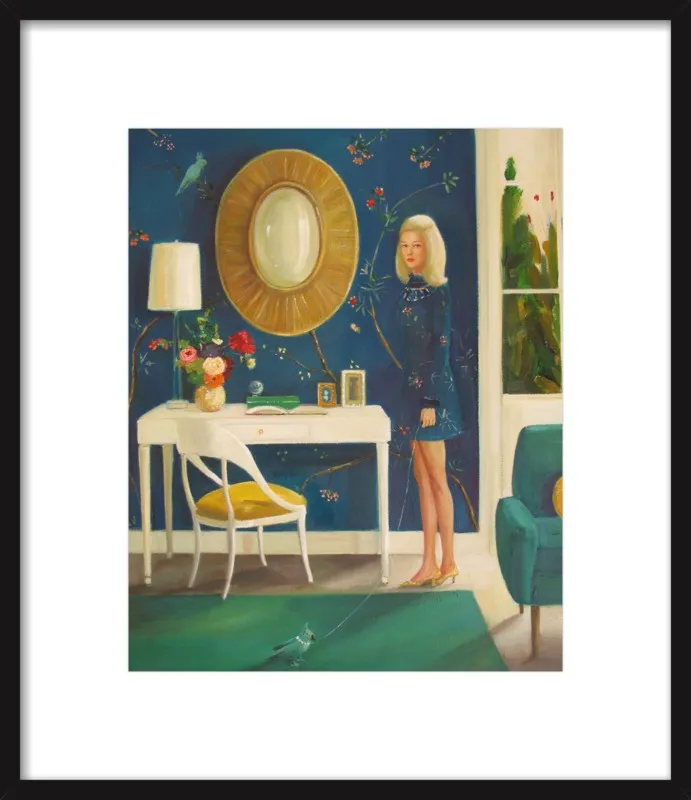 The Invisible Nature of Tansy Fairchild by Janet Hill for Artfully Walls
