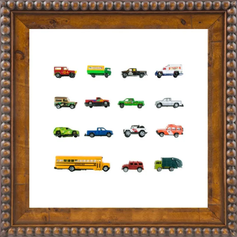 Vintage Toy Trucks by Jennifer Steen Booher for Artfully Walls