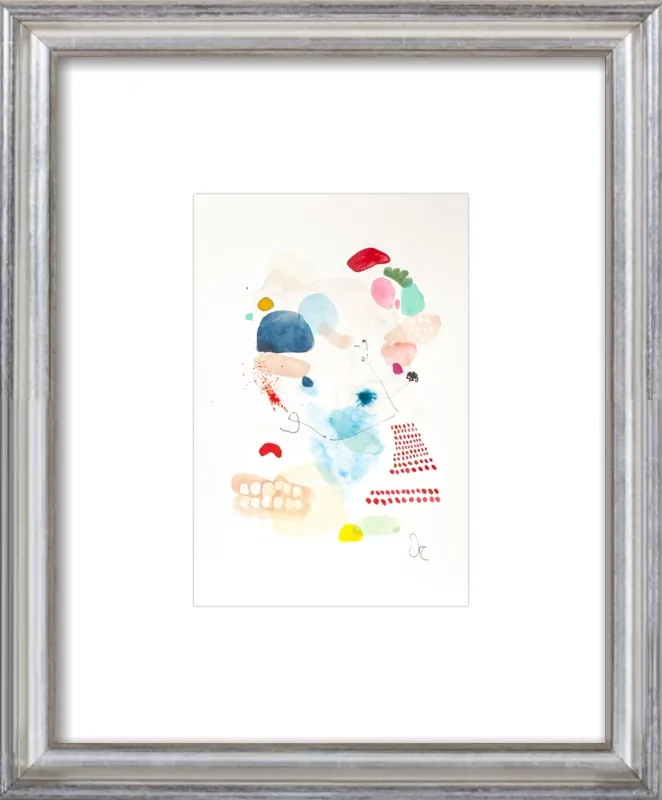 Red diamonds by Victoria Gonzalez for Artfully Walls