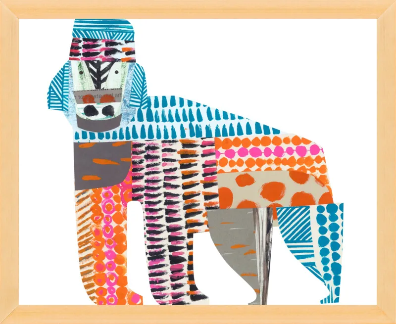 gorilla by Clare Youngs for Artfully Walls